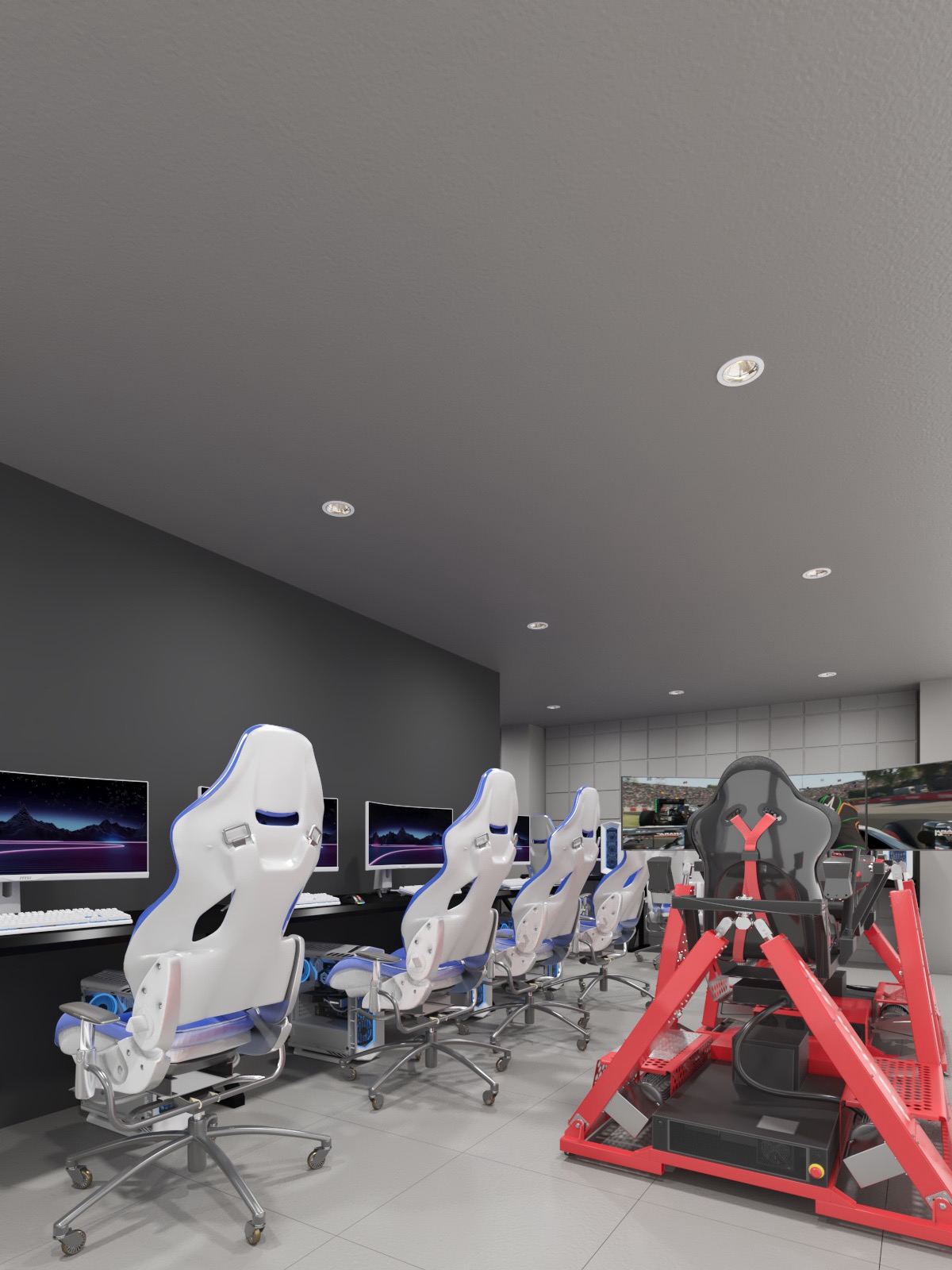 ออกแบบปรับปรุงห้องเรียนอีสปอร์ต (E-sports) สำนักงาน และพื้นที่ใช้งานให้ตอบโจทย์